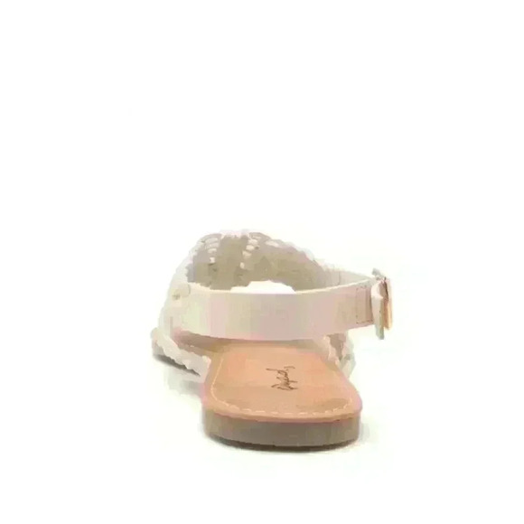 Nude Braided Gladiator Sandal - Picture 4 of 4